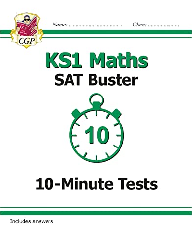 KS1 Maths SAT Buster: 10-Minute Tests (for end of year assessments) (CGP KS1 SATS) von Coordination Group Publications Ltd (CGP)